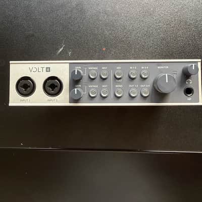 Universal Audio Volt 4 USB Audio Interface - Silver image 2