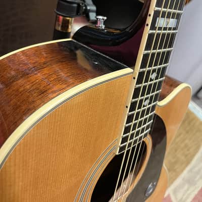 Used Epiphone SJ 18SCE Acoustic Guitar with case! image 6