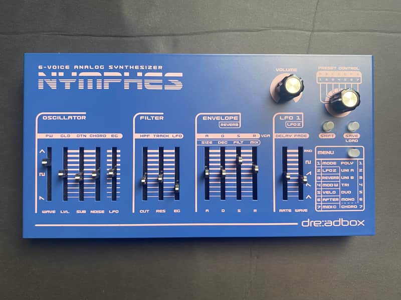 Dreadbox Nymphes – 6-Voice Analogue Synthesizer – Original Box image 1
