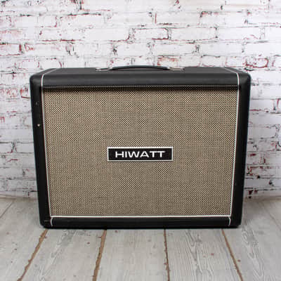 Hiwatt - High-Gain HG212 8ohm 2x12" 150W Guitar Amplifier Extension Cabinet - w/Jensen Tornado Special Edition Speaker Installed USED image 1