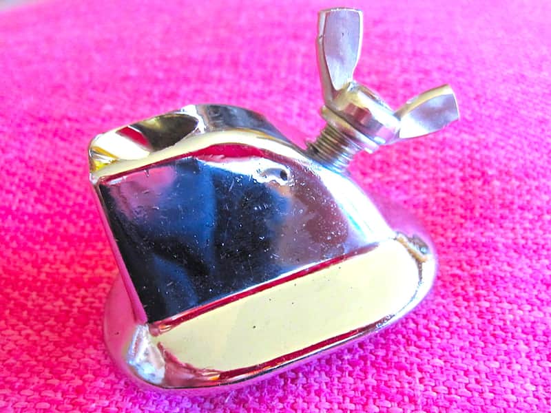 Slingerland Bass Drum Spur Leg Mount Bracket, Thin Spur (Left Side) - Vintage (USED) image 1