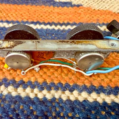 1963 Fender Jazzmaster Rhythm Circuit Harness  w/Pots, Wheels & Switch Pre CBS Vintage 1960's image 11