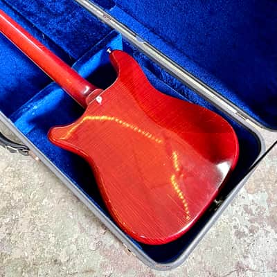 Epiphone Crestwood Custom 1966 - Cherry original vintage USA Kalamazoo Gibson Wilshire image 9