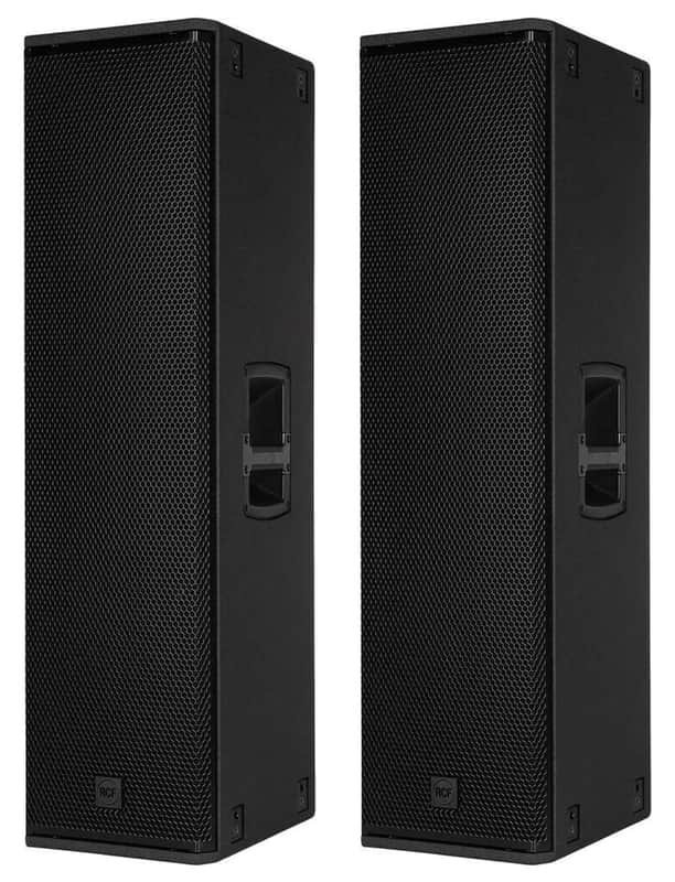 2x RCF NXL 44-A MK2 2100 Watts 10" Active 2-Way Column Array for Bands, DJs, Clubs image 1