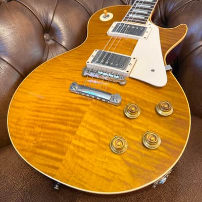 2017 Gibson Custom Shop Historic 1959 Les Paul R9 - Honey Burst image 2