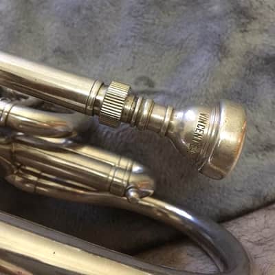 Besson Breveté Bb Cornet 1890s - Silver-Plated image 5