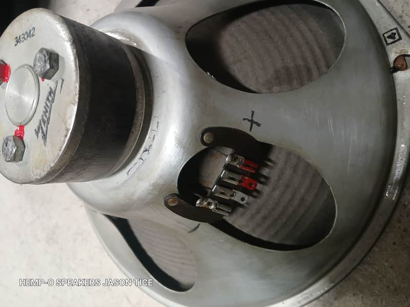 12" ALNICO SPEAKER GUITAR SPEAKER  HARP SPEAKER 1950 ORIGINAL PARTS KILLER TOUCH SENSITIVITY AND DETAIL PMR SPEAKER image 1