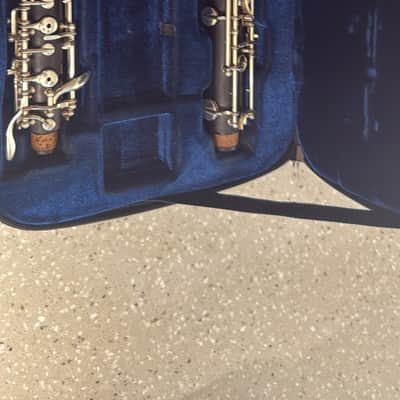 Yamaha YOB-441 Intermediate Grenadilla Oboe 2010s - Black image 2