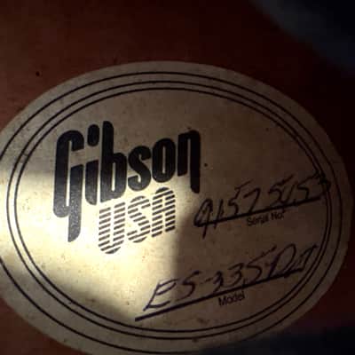 Gibson ES-335 Dot Figured 1995 Cherry image 7