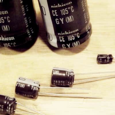 Roland JX8P PARTS - Power Supply Recap kit - Electrolytic caps for JX8P power board. BEST quality. image 4