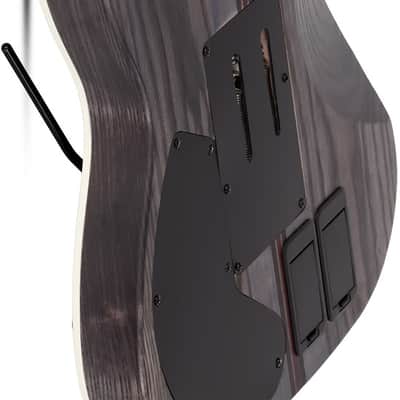 Schecter PT-7 FR-S SLS Elite Evil Twin - Satin Black (1384) image 9