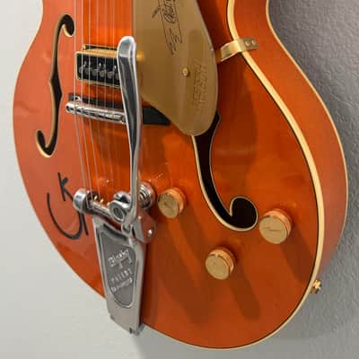 2009 Gretsch G6120DSW Chet Atkins Hollow Body with DynaSonic Pickups w/ OHSC image 4