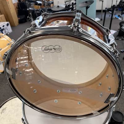 Ludwig 110th Legacy classic exotic 3 ply maple 6.5 x 14 snare drum image 8