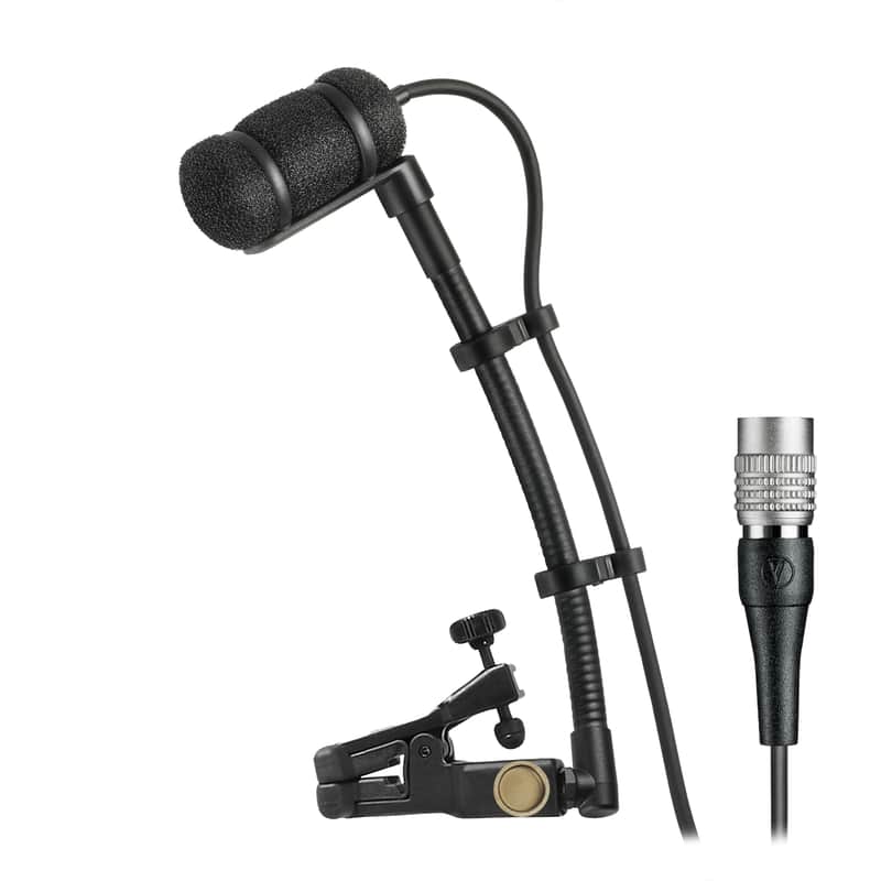 Audio-Technica ATM350UcH Cardioid Clip-On Instrument Microphone for cH Wireless image 1