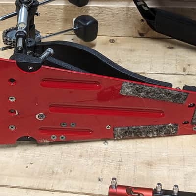 DW DWCP5002AD4 5000 Accelerator Double Bass Drum Pedal 2010s - Black/Red image 20