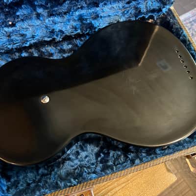 Rickenbacker Electro Model B Lap Steel 1940s Black Bakelite with White Plates with 1930s Matching Amp image 13
