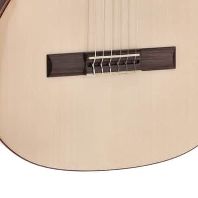 Manuel Rodriguez Exotica EX-SS-EA Santos Rosewood/Spruce 4/4 Gloss E-Acoustic (ES-SS-EA) image 8