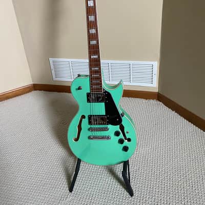 Dean Shire Semi Hollow Electric guitar with Piezo pick up imagen 2
