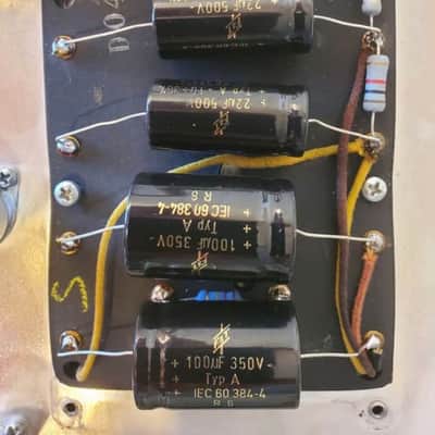 Fender Bandmaster 40-Watt 2-Channel Guitar Amp Head 1963 - 1967 - Black Panel image 16