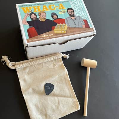 RARE 2023 Big Ear X 60 Cycle Hum Podcast COLLAB ... WHAC-A (9-in-1 BOOST) ... #56 of ONLY 60 + Limited Edition AUTOGRAPHED POSTER (+ ALL Case Candy) image 4