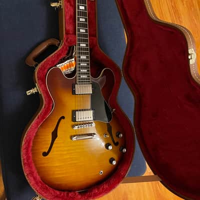 2022 Gibson ES-335 Figured Iced Tea Burst image 1