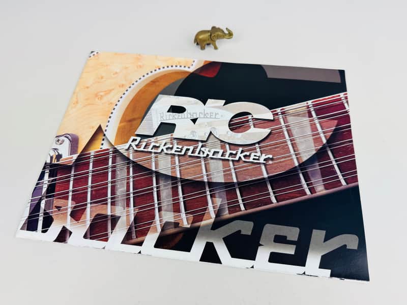 Rickenbacker Foldout Poster / Catalog 2002 image 1