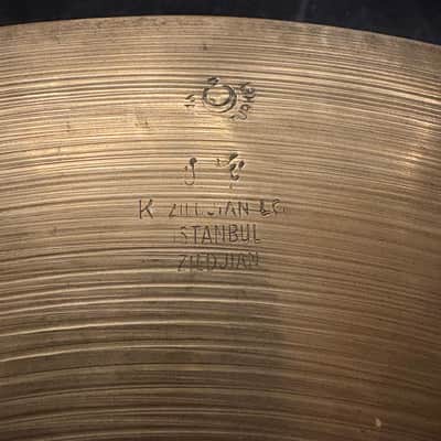 Zildjian 18" K. Zildjian Old Stamp Crash Cymbal 1930 - 1958 - Traditional image 5