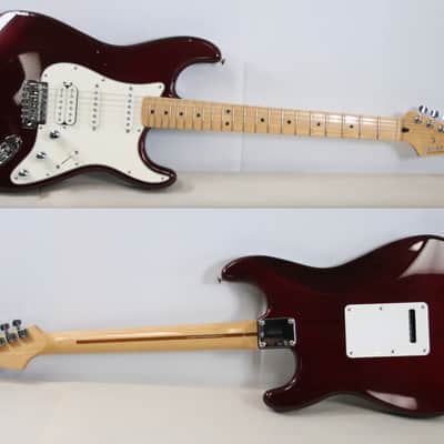 Fender Standard Stratocaster with Maple Fretboard 2000 - Midnight Wine image 5