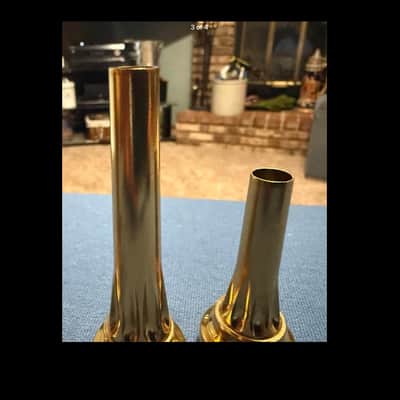 Lotus flugelhorn mouthpiece- Gold finish image 3