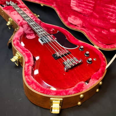 Gibson BASG00HCCH1 SG Standard Bass, Heritage Cherry, W/HSC image 2