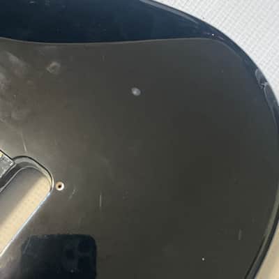 1988 Fullerton USA Fender American Stratocaster Black Guitar Body 2 Post Tremolo Ready image 18