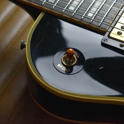 1982 Greco Mint Collection EGC57-60 Super Real Custom - Ebony - Les Paul Custom – Screamin’ PAFs, MIJ FujiGen, Super Real image 8