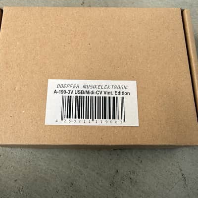 Doepfer A-190-3V USB / MIDI CV/ Gate Interface Vintage Edition 2010s - Black image 3