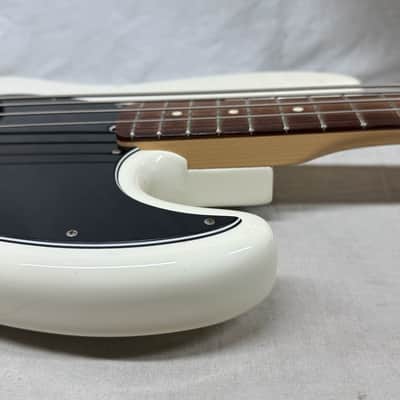 Fender American Performer Jazz Bass 4-string J-Bass with Gig Bag 2019 - Arctic White / Rosewood fingerboard image 14