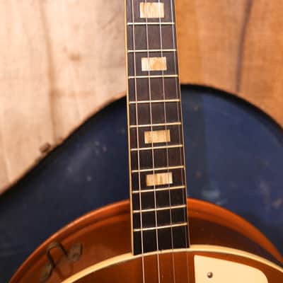 Harmony Electro Electric Tenor Banjo 1954 Copper image 5