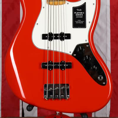 Fender Player II Jazz Bass - Coral Red image 2