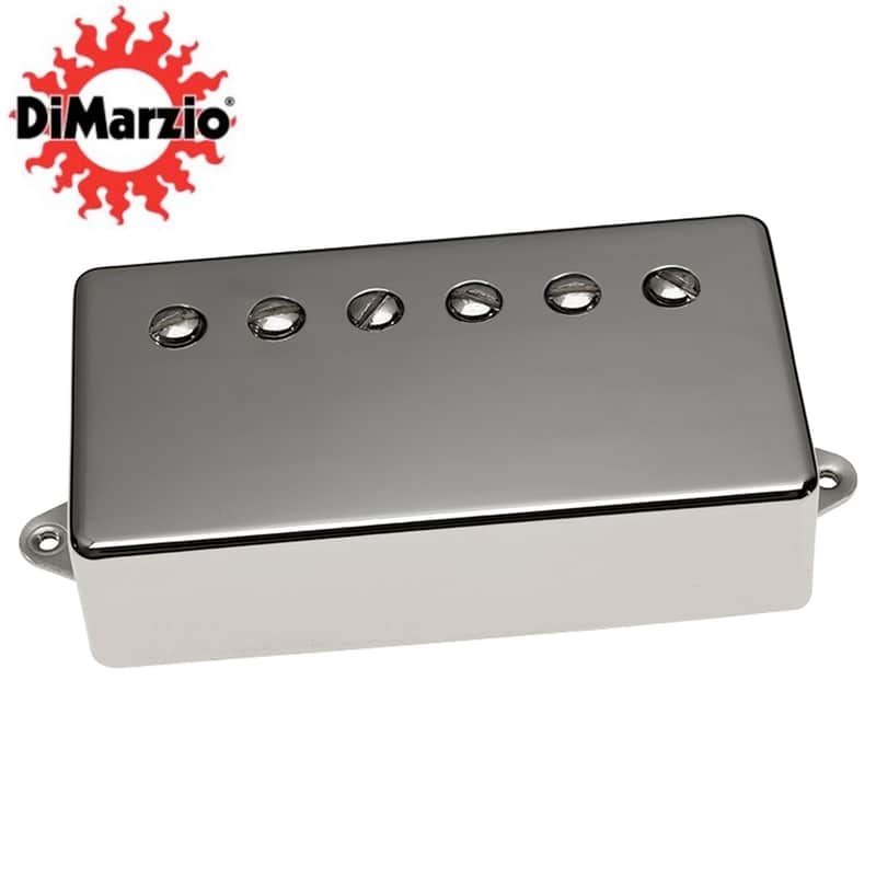 NEW DiMarzio DP155 The Tone Zone Humbucker Bridge Standard Spaced - NICKEL COVER image 1