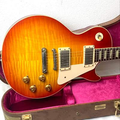 Gibson Custom Shop Historic '58 Les Paul R8 VOS 2015 - Flame Maple/ Heritage Cherry Burst image 8