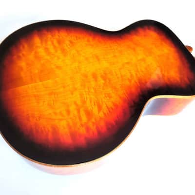 (made in Ukraine) Buran Custom Hi-End Resonator Guitar '2024 Vintage Sunburst w/case image 6