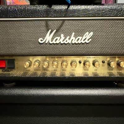 Marshall DSL20HR 2-Channel 20-Watt Guitar Amp Head 2018 - Present - Black image 1