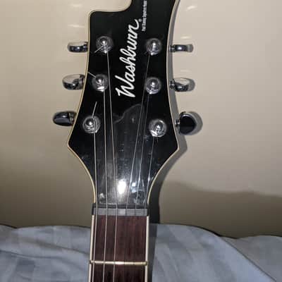 Washburn Ps500 Paul Stanley Signature  1998 Black Chrome image 3