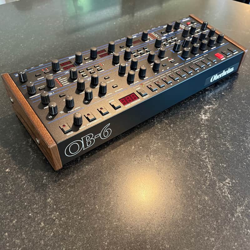 Dave Smith Instruments OB-6 Desktop 6-Voice Polyphonic Synthesizer 2017 - Present - Black image 1