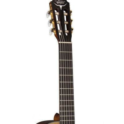 Oscar Schmidt OH30SCE Latin Collection Solid Cedar Top 6-String Acoustic-Electric Requinto Guitar w/Gig Bag image 8