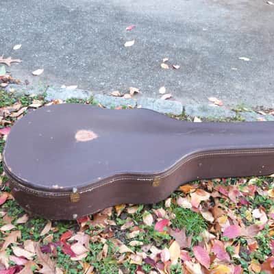 Geib  vintage guitar case  brown image 3