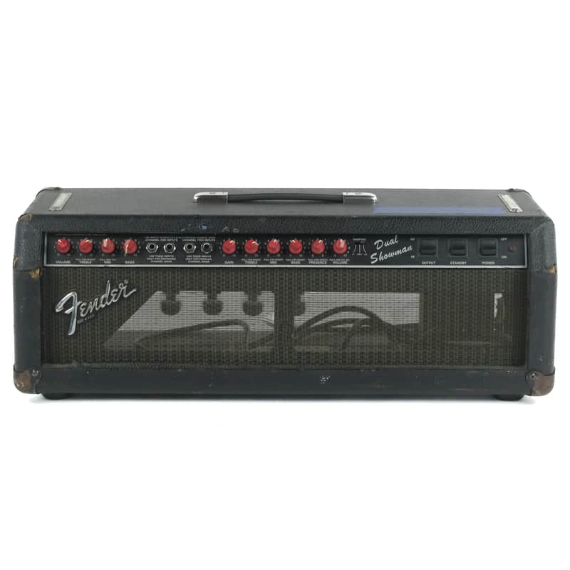 Fender Dual Showman Head Owned by Greg Howe image 1