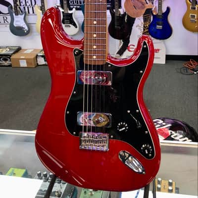 Fender Noventa Stratocaster, Crimson Red with Gig Bag - Pre Owned image 2