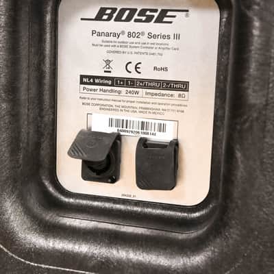 Bose Panaray 802 Series III Full-Range Passive Loudspeaker (PAIR) CG012ES image 10