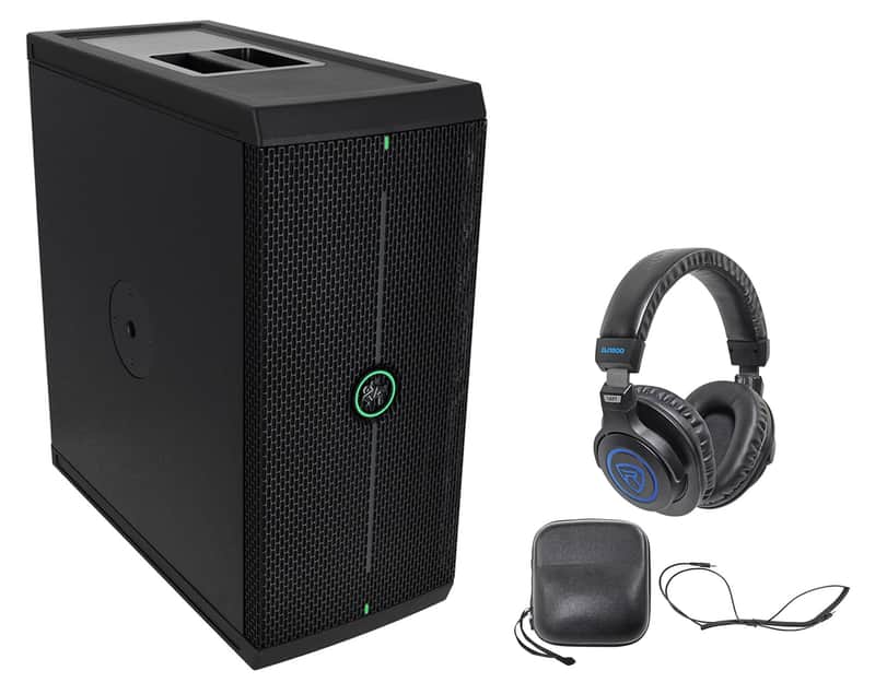 Mackie ThumpSub GO Dual 8" 400w Battery-Powered Subwoofer Thump Sub+Headphones image 1
