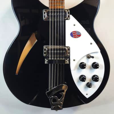 Rickenbacker 330/12 JG, 330 JetGlo 12-String Hollowbody Guitar, w/HSC image 1