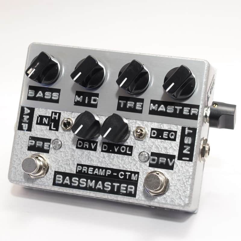 Shin's music Bass Master Preamp Custom In.Atn-Sw/D.EQ-Sw Silver Hammer [BMP1/2SW] image 1